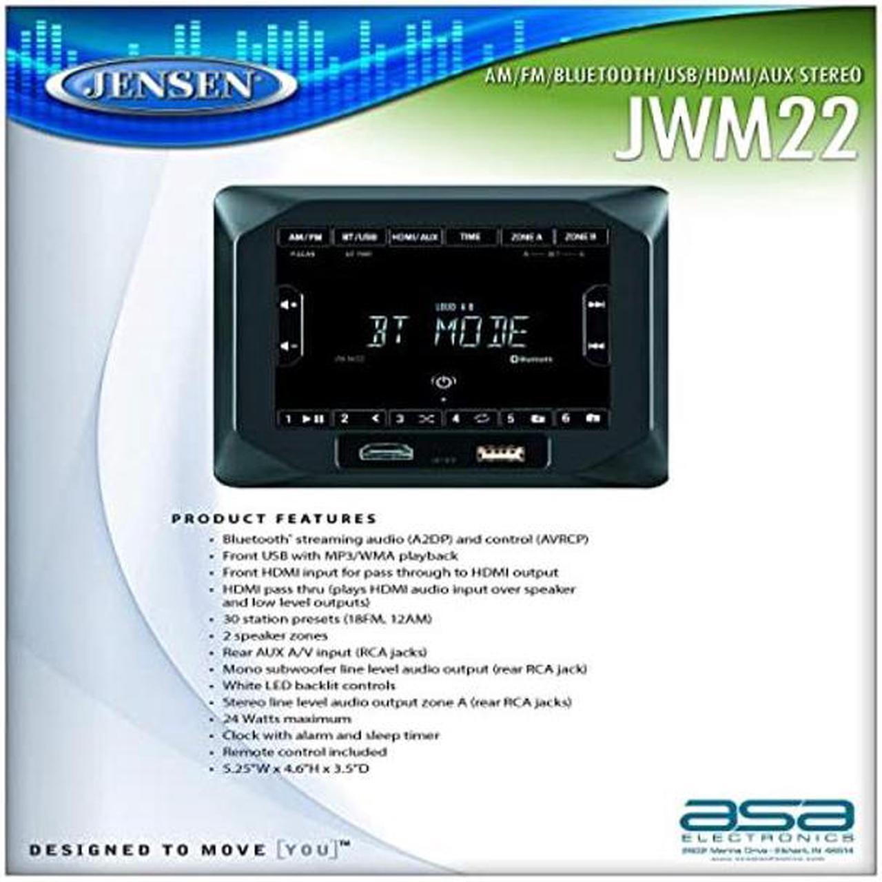 Alt view image 2 of 4 - ASA Electronics/Advent Air/Voyager/Jensen RV-Marine/Polk/Klipsch JWM22