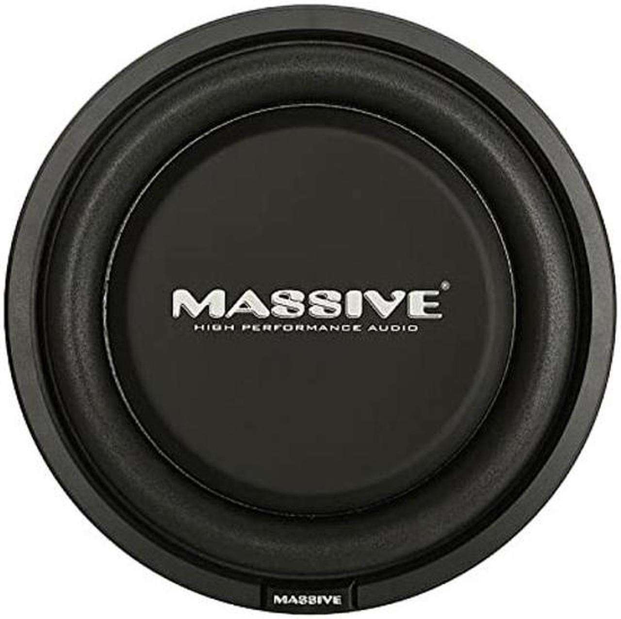 Main image of Massive Audio UFO10, 10 Inch Shallow Subwoofer - High Powered 600 Watt Shallow Mount Subwoofer, (3 Inch Voice Coil Dual 4 Ohm) Low Profile Car Subwoofer with Deep Bass. Sold Individually