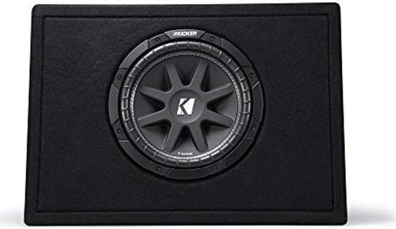 Alt view image 2 of 5 - KICKER 43TC104 Comp 10" Subwoofer in Thin Profile Sub Box Enclosure, 4-Ohm