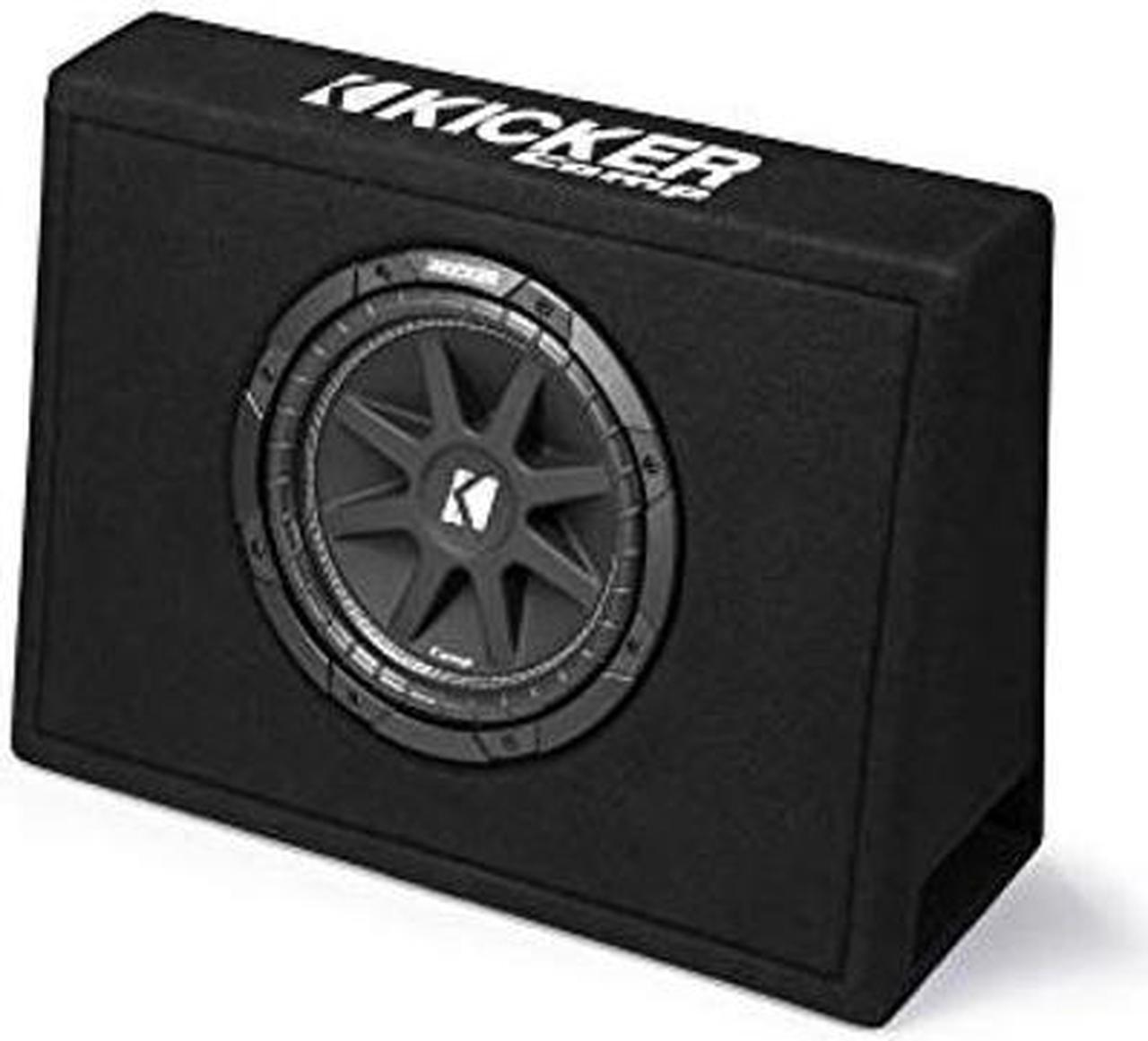 Alt view image 3 of 5 - KICKER 43TC104 Comp 10" Subwoofer in Thin Profile Sub Box Enclosure, 4-Ohm