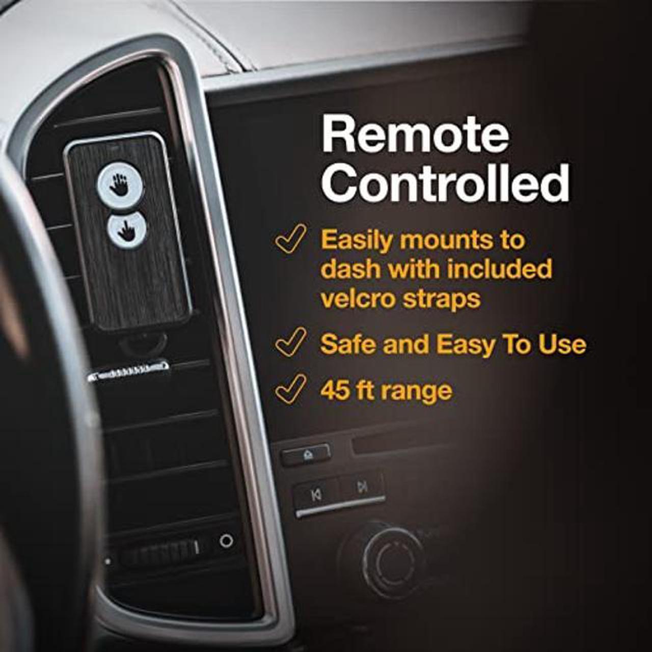 Alt view image 4 of 5 - FLIK Original Middle Finger Light - Give The Bird & Wave to Drivers - Hottest Gifted Car Accessories, Truck Accessories, Car Gadgets & Road Rage Signs for Men, Women, & Teens - Funny Back Window Sign