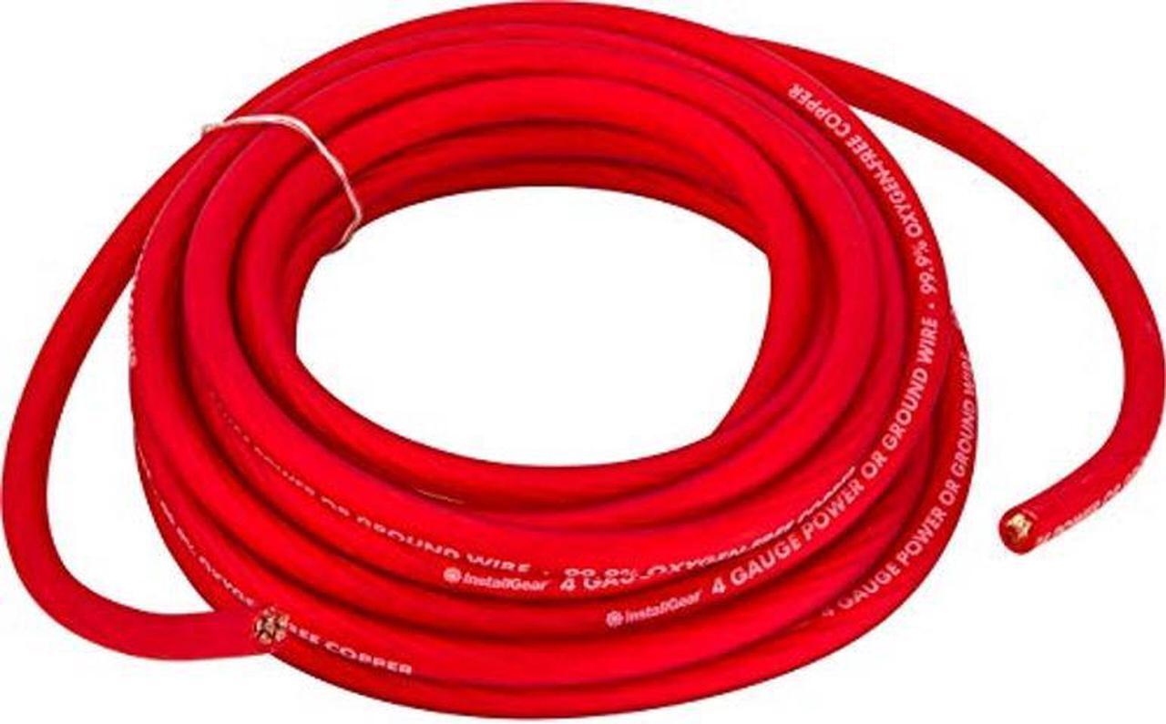 Alt view image 2 of 5 - InstallGear 4 Gauge Amp Wiring Kit | Amp Kit with Amplifier Installation Wiring True Spec and Soft Touch Wire | 4 Gauge Wire, 4 Gauge Amp Kit, Amplifier Wiring Kit, Sub Wiring Kit