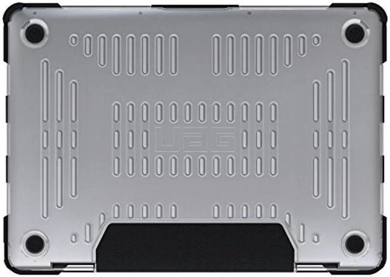Alt view image 4 of 4 - URBAN ARMOR GEAR [UAG] MacBook 12-inch Feather-Light Composite [Ice] Military Drop Tested Laptop Case