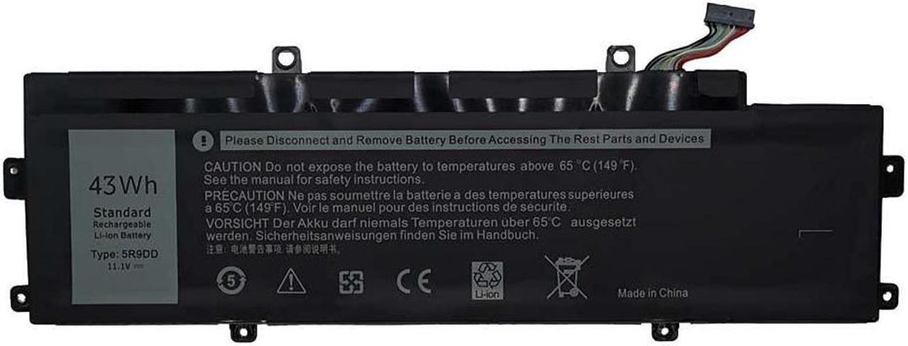 Alt view image 2 of 5 - Batterymarket 11.1V 43Wh 5R9DD Replacement Battery Compatibe with Dell Chromebook 11 (3120) P22T Series Laptop,Compatible P/N: 5R9DD KTCCN 0KTCCN XKPD0
