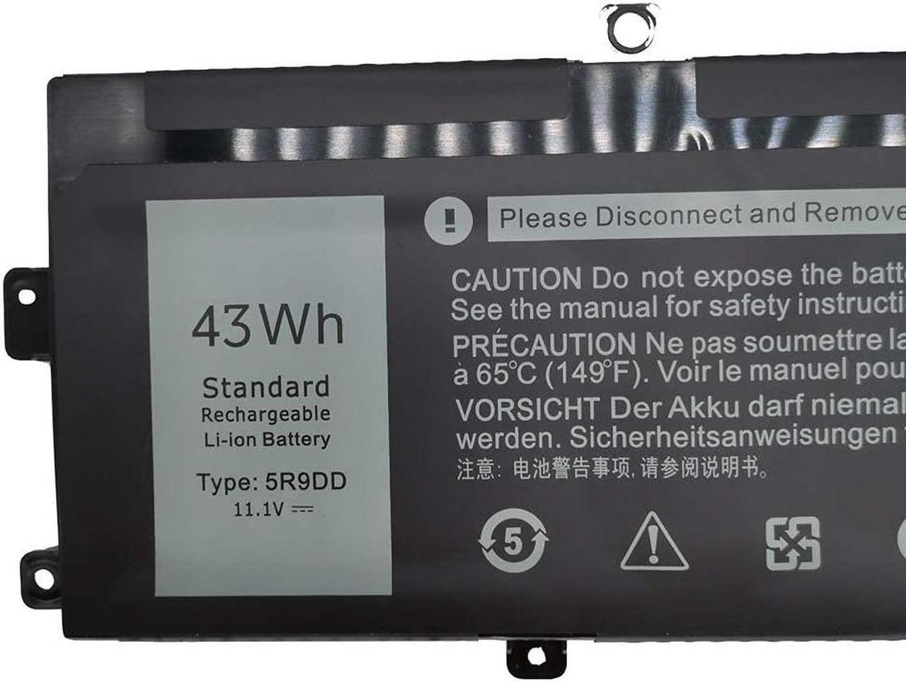 Alt view image 3 of 5 - Batterymarket 11.1V 43Wh 5R9DD Replacement Battery Compatibe with Dell Chromebook 11 (3120) P22T Series Laptop,Compatible P/N: 5R9DD KTCCN 0KTCCN XKPD0