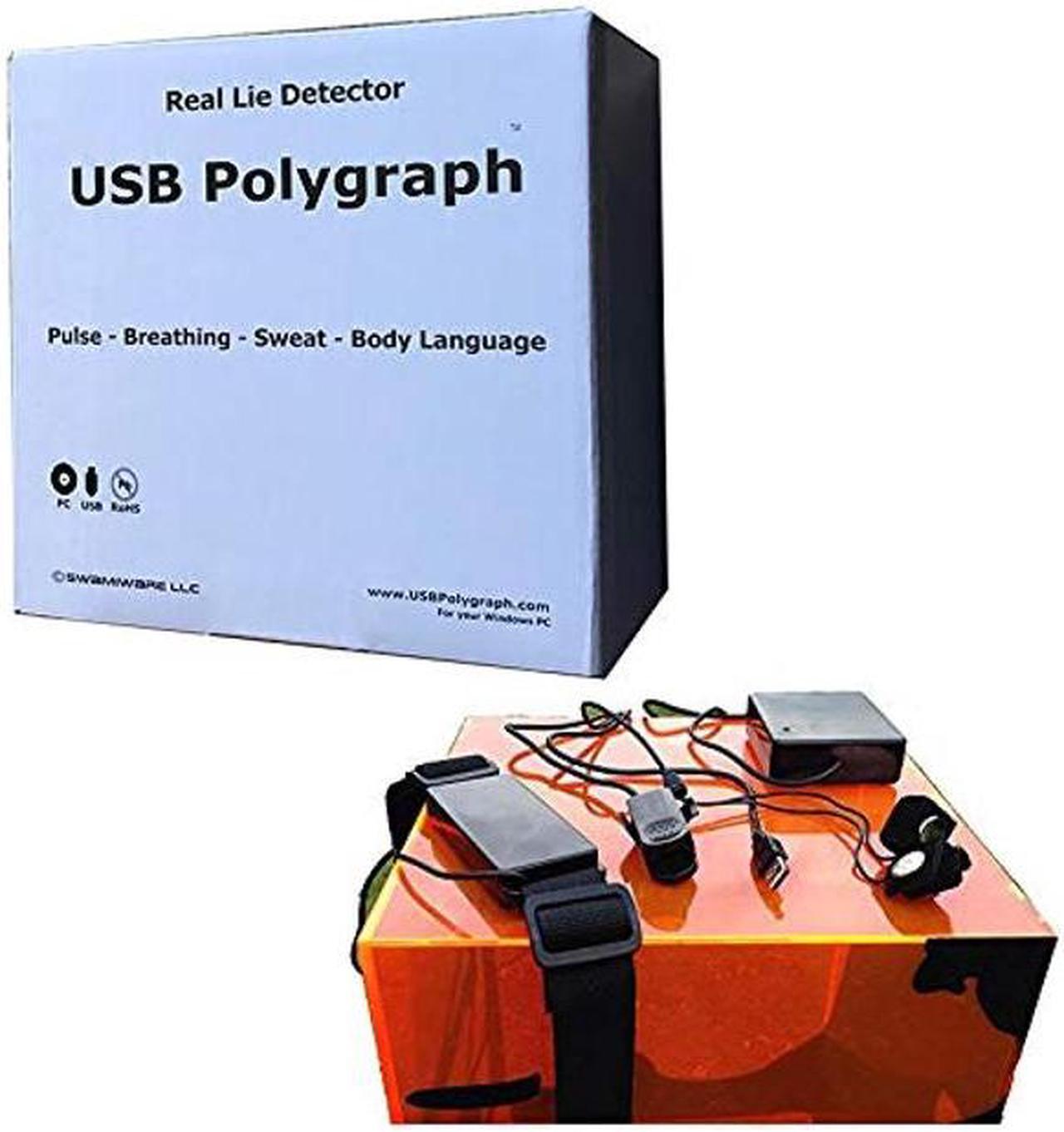 Main image of USB Polygraph Real Home Lie Detector