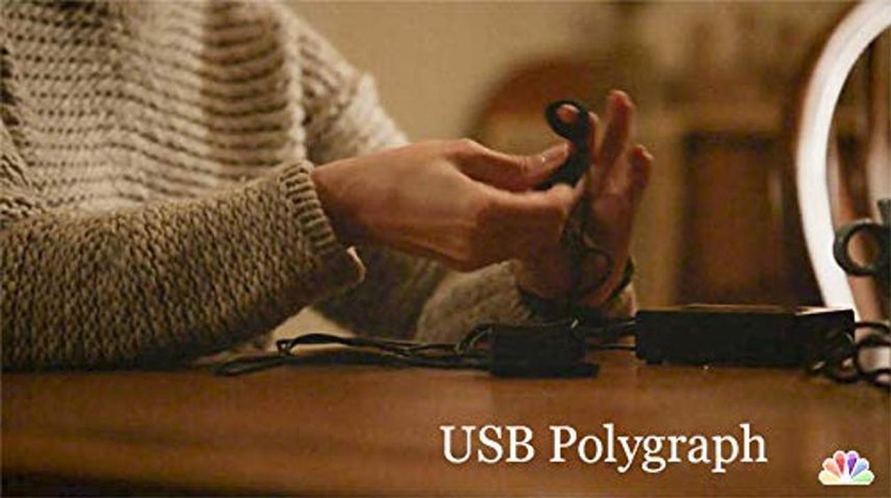 Alt view image 4 of 5 - USB Polygraph Real Home Lie Detector