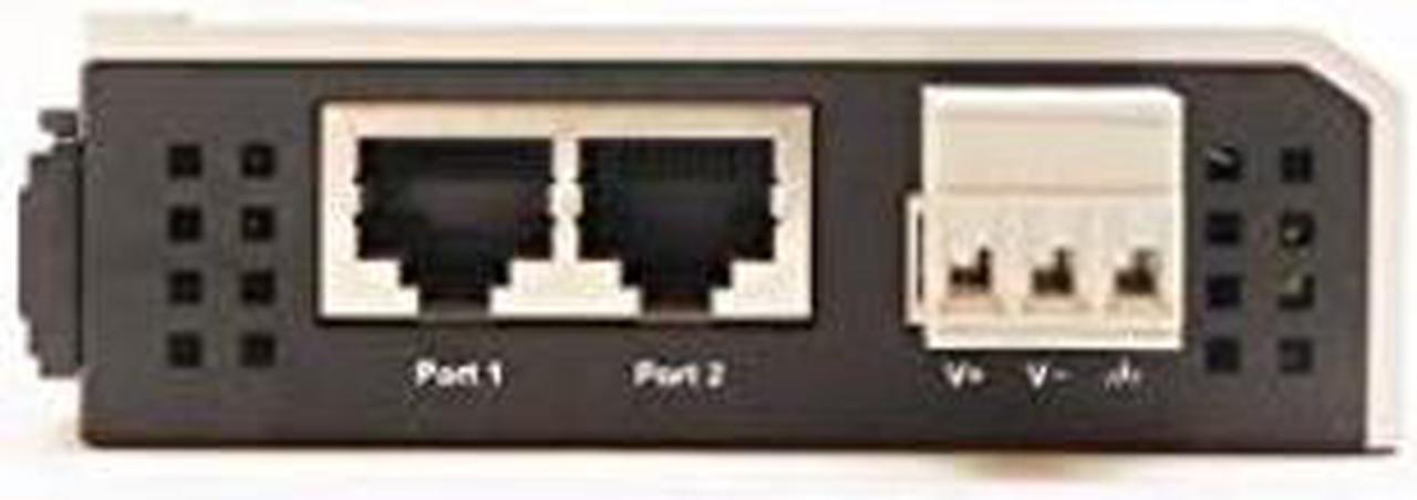 Alt view image 3 of 5 - MOXA ioLogik E1212 Remote Ethernet I/O, 8DI/8DIO, 2-Port Switch