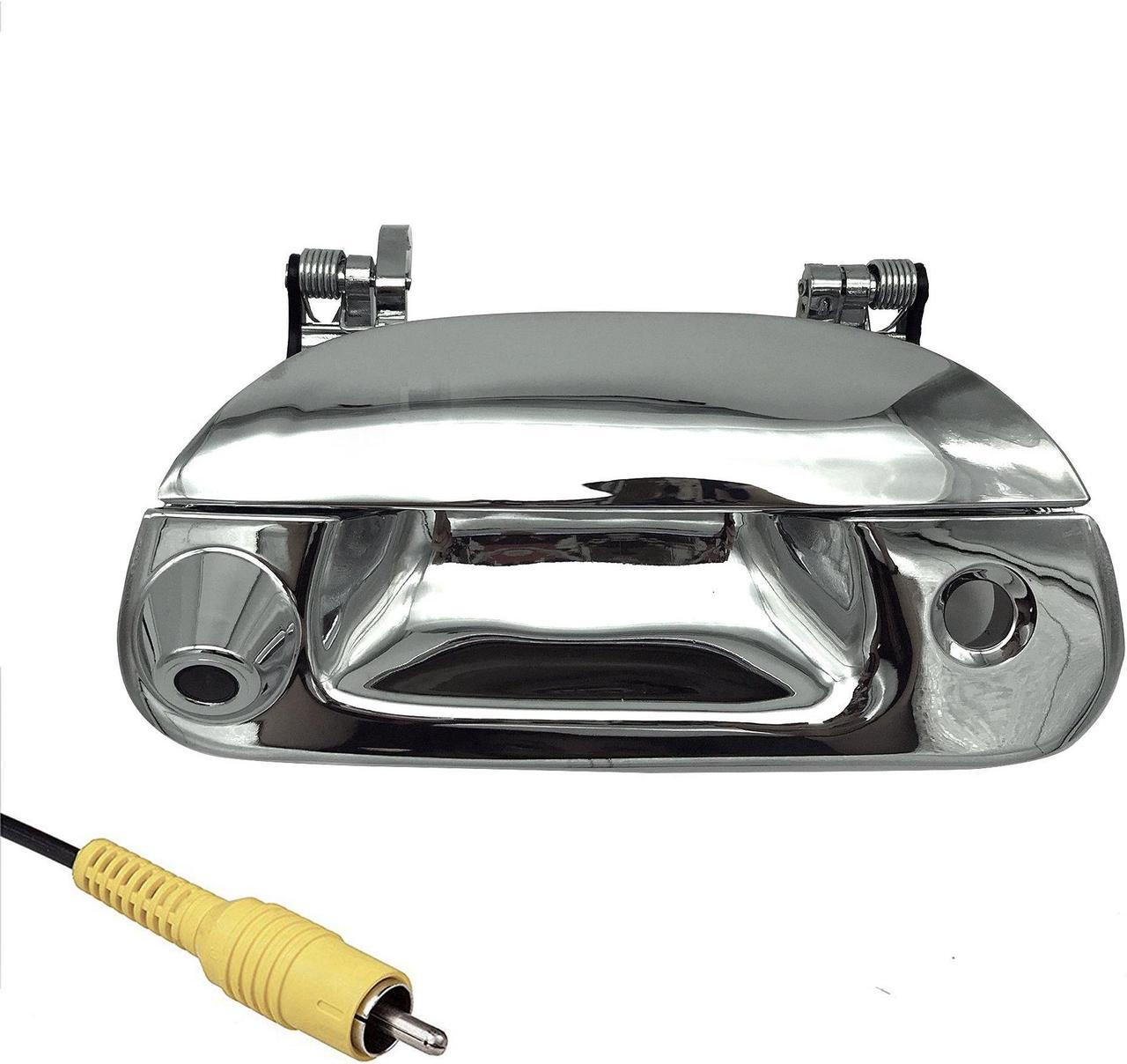 Main image of Master Tailgaters Chrome Tailgate Handle with Backup Camera Replacement for Ford F150 F250 F350 F450 F550 (1997-2007) | IP68 Waterproof | HD Camera | Parking Grid Lines Available | Easy to Install
