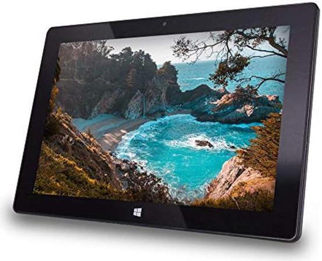 Alt view image 3 of 5 - Fusion5 10" Windows 11 Pro FWIN232 Plus S1 Ultra Slim Windows Tablet PC - (4GB RAM, USB 3.0, Micro HDMI, Intel Quad-Core CPU, IPS HD Display, 5MP and 2MP Cameras, Bluetooth 4.0, Windows 11) (64GB)
