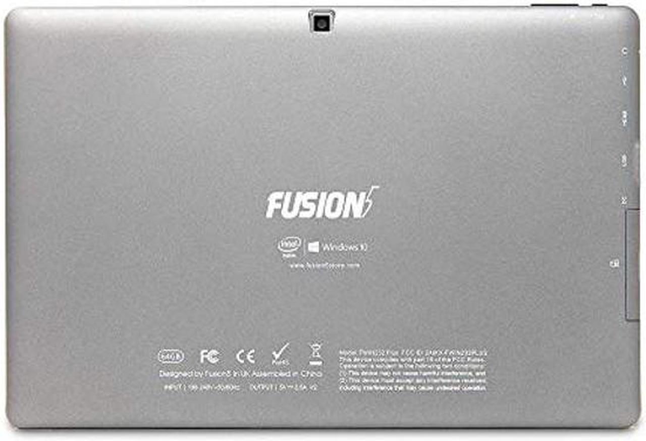 Alt view image 4 of 5 - Fusion5 10" Windows 11 Pro FWIN232 Plus S1 Ultra Slim Windows Tablet PC - (4GB RAM, USB 3.0, Micro HDMI, Intel Quad-Core CPU, IPS HD Display, 5MP and 2MP Cameras, Bluetooth 4.0, Windows 11) (64GB)