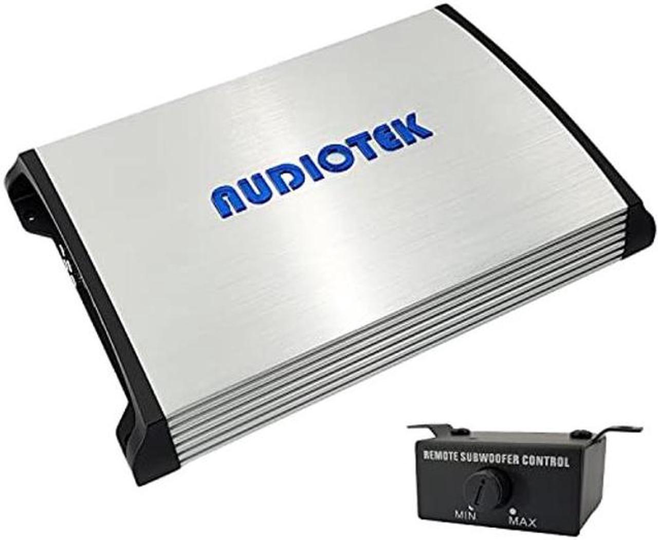 Main image of Audiotek AT7000M 1 Channel Monoblock Class D Car Amplifier - 7000 Watts, 1 Ohm Stable, LED Indicator, Bass Knob Included, Mosfet Power Supply, Great for Subwoofers