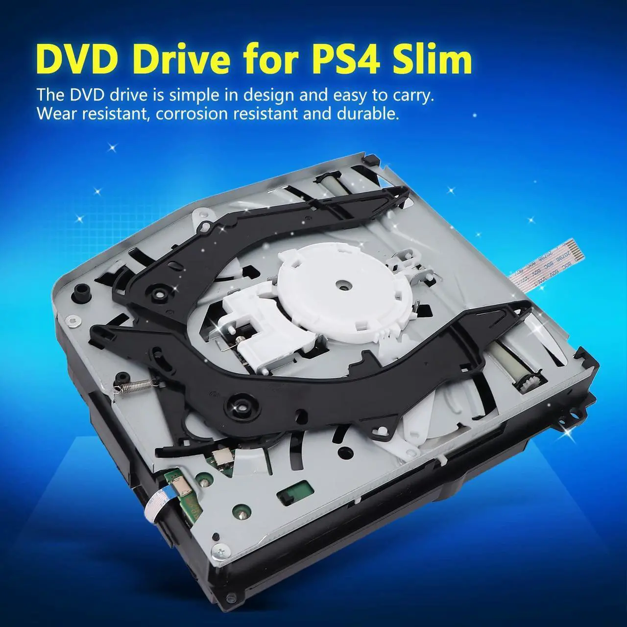 Alt view image 2 of 5 - ASHATA Ray Disk Drive for PS4 Slim, Game Console Replacement Internal Optical Drive Portable Ray Disk Drive for PS4 Slim Game Console