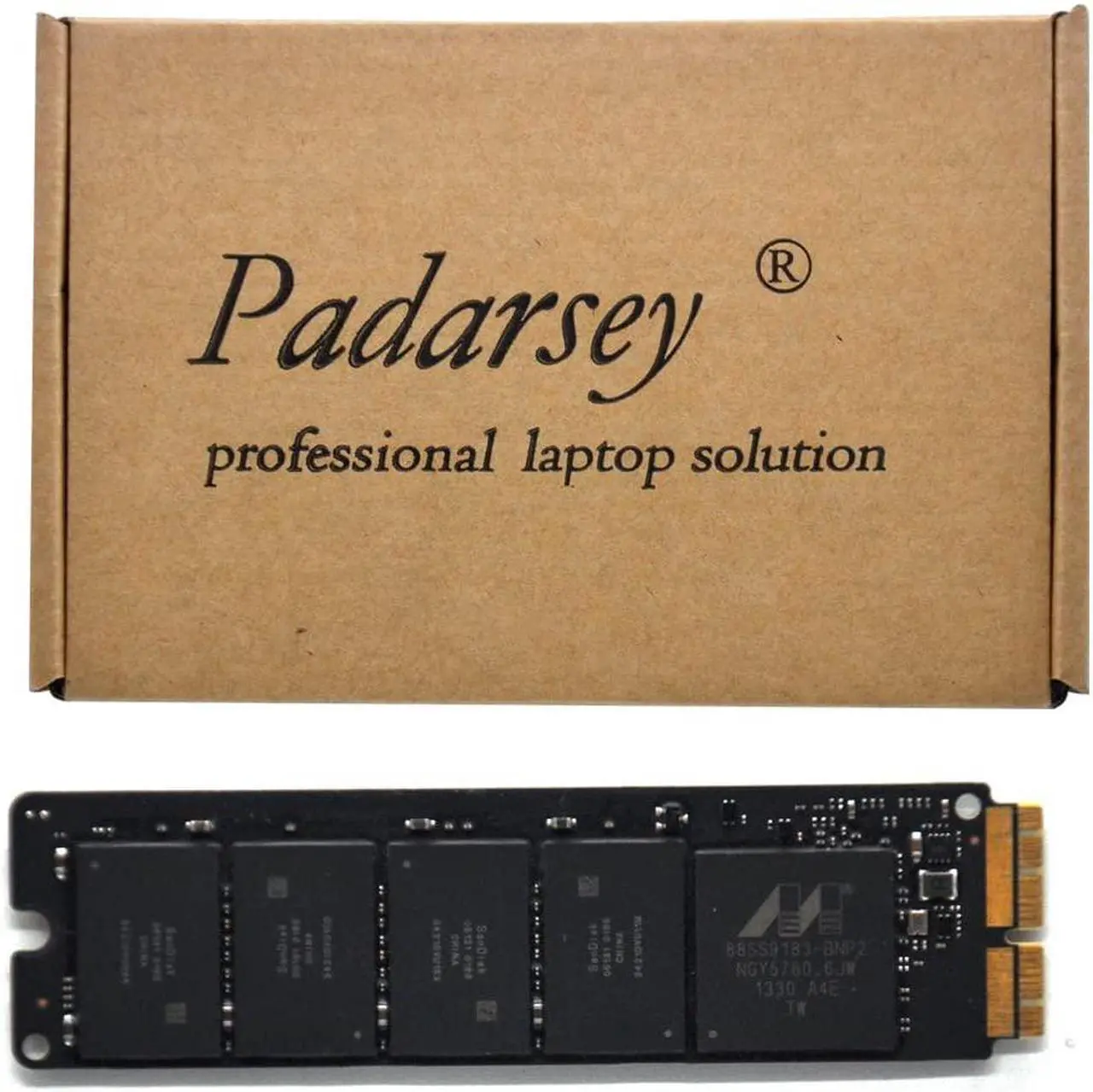Main image of Padarsey 128GB SSD Compatible for MacBook Air 11" A1465 (Mid 2013, Early 2014), 13" A1466 (Mid 2013, Early 2014)