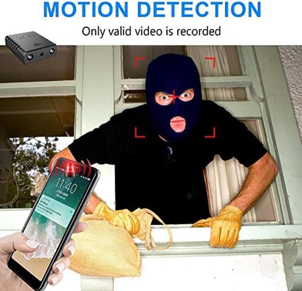 Alt view image 4 of 5 - Smallest Wireless Wifi Camera,HD1080P Hidden Camera Detector,Spy Camera,Mini Camera,nanny cam,Small Camera,spy cam,mini spy camera,Baby Monitor Camera,Pet Camera,Baby Monitor Camera For Inside Home