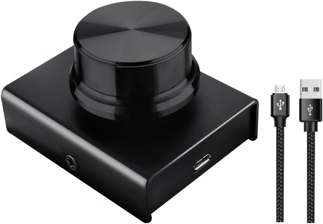 Main image of USB Volume Control Multimedia Controller Knob PC Volume Control Knob Speaker Audio Multimedia Volume Remote Control Adjuster with One Key Mute Function Support Win7/8/10/XP/Mac/Vista/Android/iOS