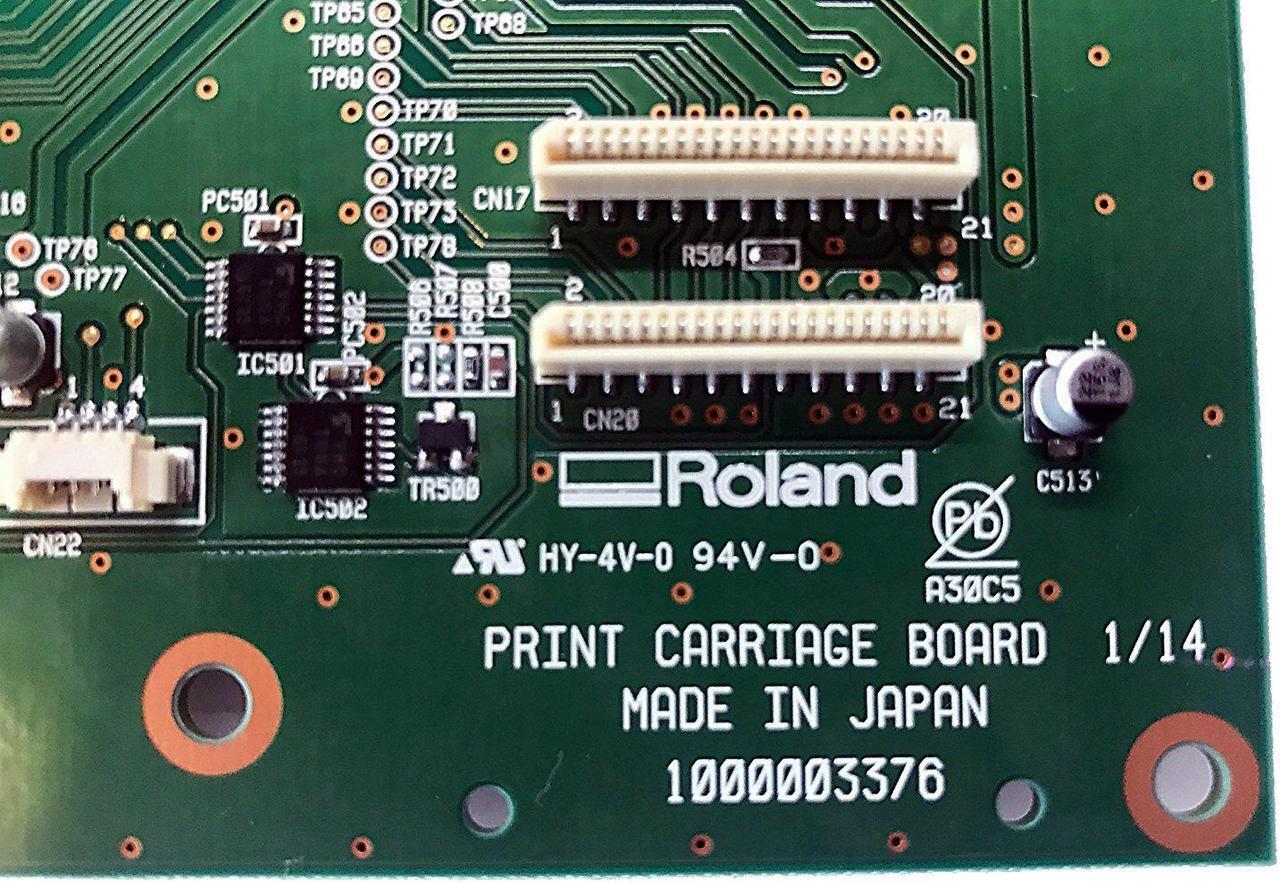 Alt view image 2 of 2 - JKRO Print Carriage Board-W700311311 for Roland XC-540/XJ-640/XJ-740