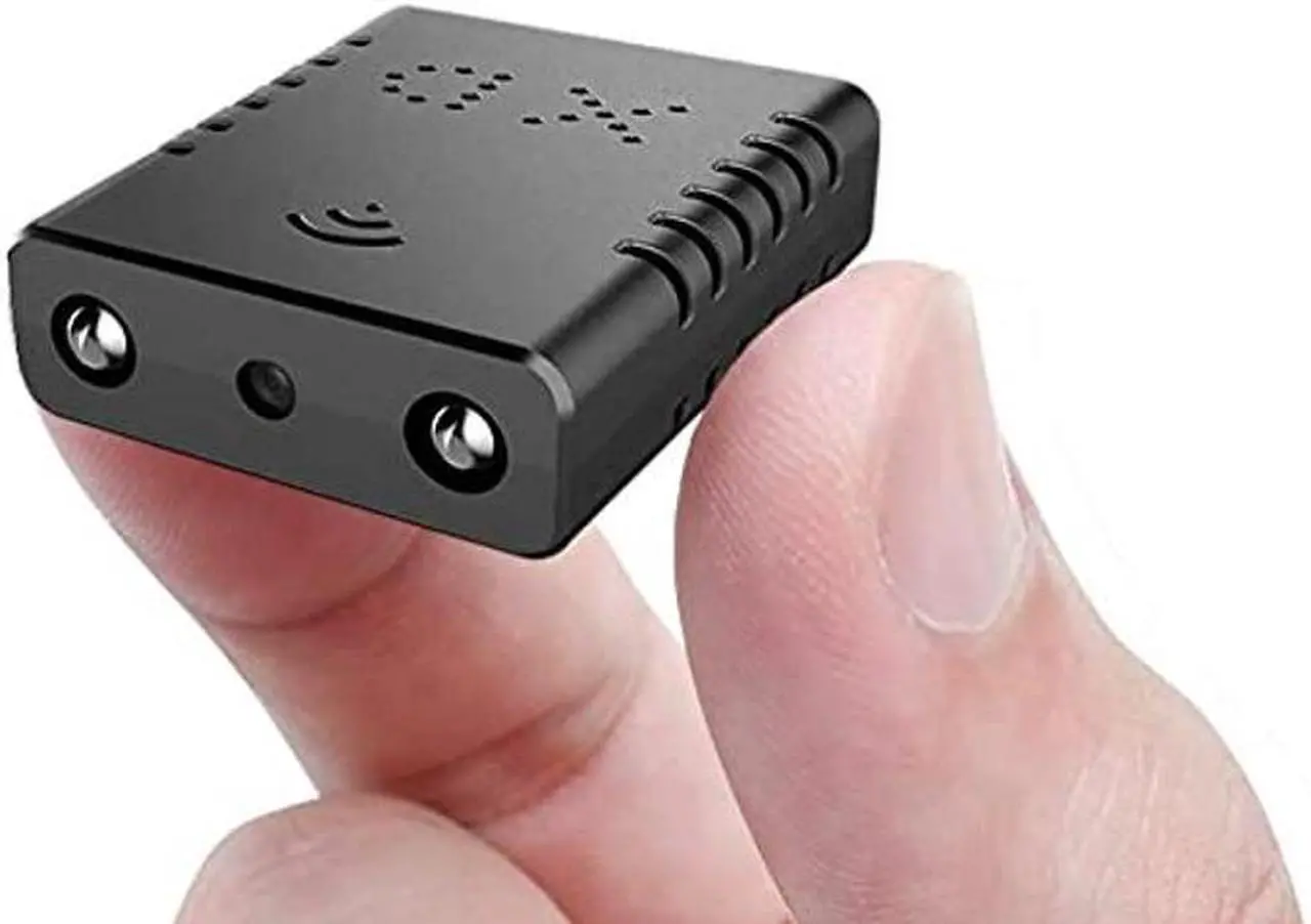 Main image of Smallest WiFi Spy Hidden Camera Mini Wireless Camera HD Indoor Home Smallest Spy Nanny Cam Security Cameras with Motion Detection/Night Vision/Cloud Storage for iPhone/Android Phone/iPad/PC