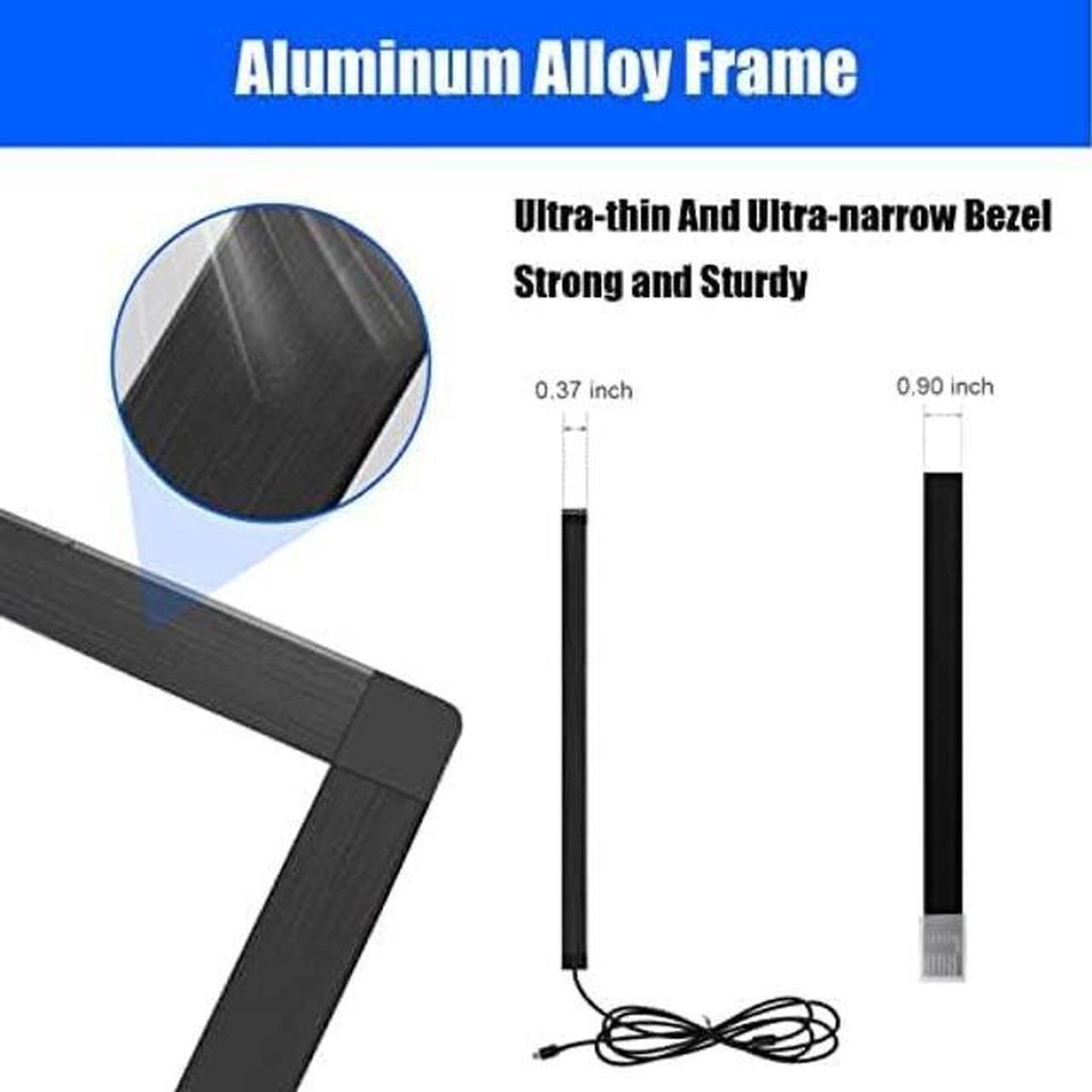 Alt view image 5 of 5 - SpecialTouch 55 Inch Infrared Touch Frame - Interactive 20 Points IR Touch Panel Overlay Compatible with Touch Monitor TV Frame, Touch Whiteboard