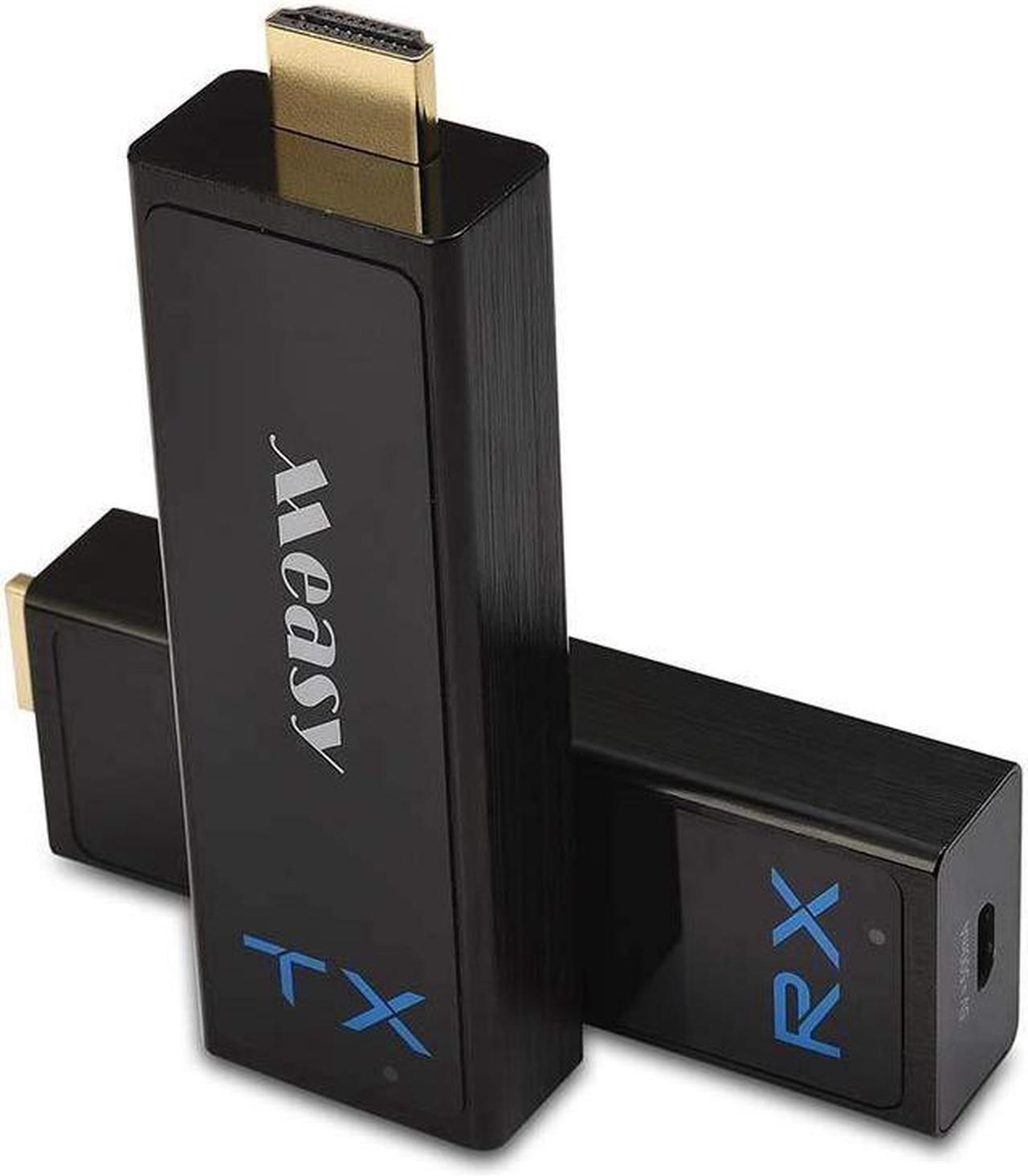 Main image of measy Wireless HD Transmitter and Receiver HD Extender 30M/100Feet Support 1080P 3D Video from Laptop PC PSP Xbox Camera to Projector HDTV Monitor - Black