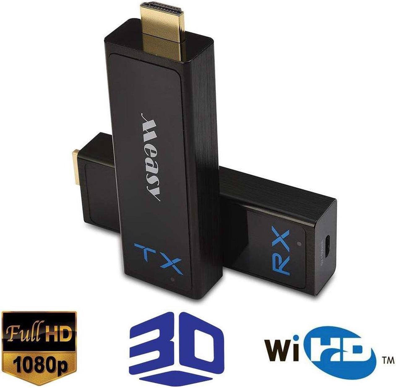 Alt view image 2 of 5 - measy Wireless HD Transmitter and Receiver HD Extender 30M/100Feet Support 1080P 3D Video from Laptop PC PSP Xbox Camera to Projector HDTV Monitor - Black