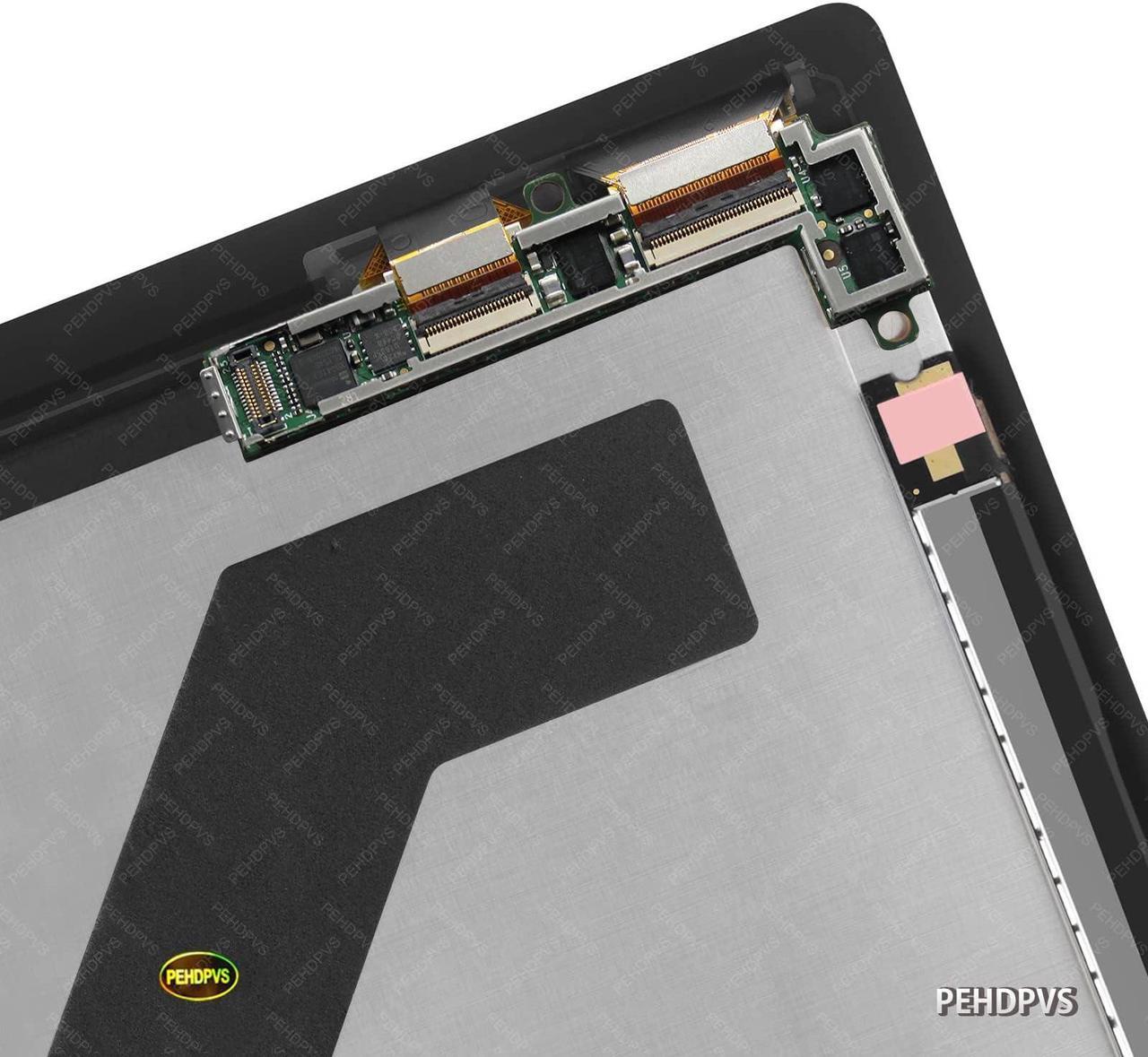 Alt view image 4 of 5 - PEHDPVS Screen Replacement 12.3 inch M1010537-003 for Microsoft Surface Pro 4 1724 LCD Display Touch Screen Digitizer Assembly with LCD Flex Conversion (with Touch Plate)