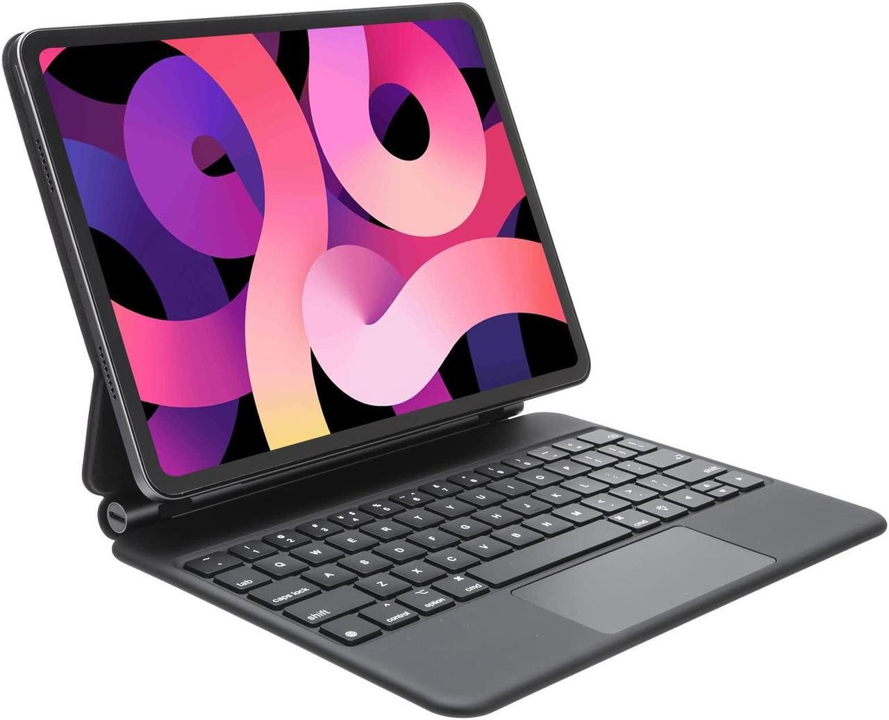 Main image of Magic-Style Keyboard Case for 10.9 iPad Air 2022 5th/ 4th Gen, iPad Pro 11 inch 2022 4th/ 3rd/ 2nd/ 1st Gen, Wireless Bluetooth Keyboard with Floating Stand, Multi-Touch Trackpad, Detachable Magnetic