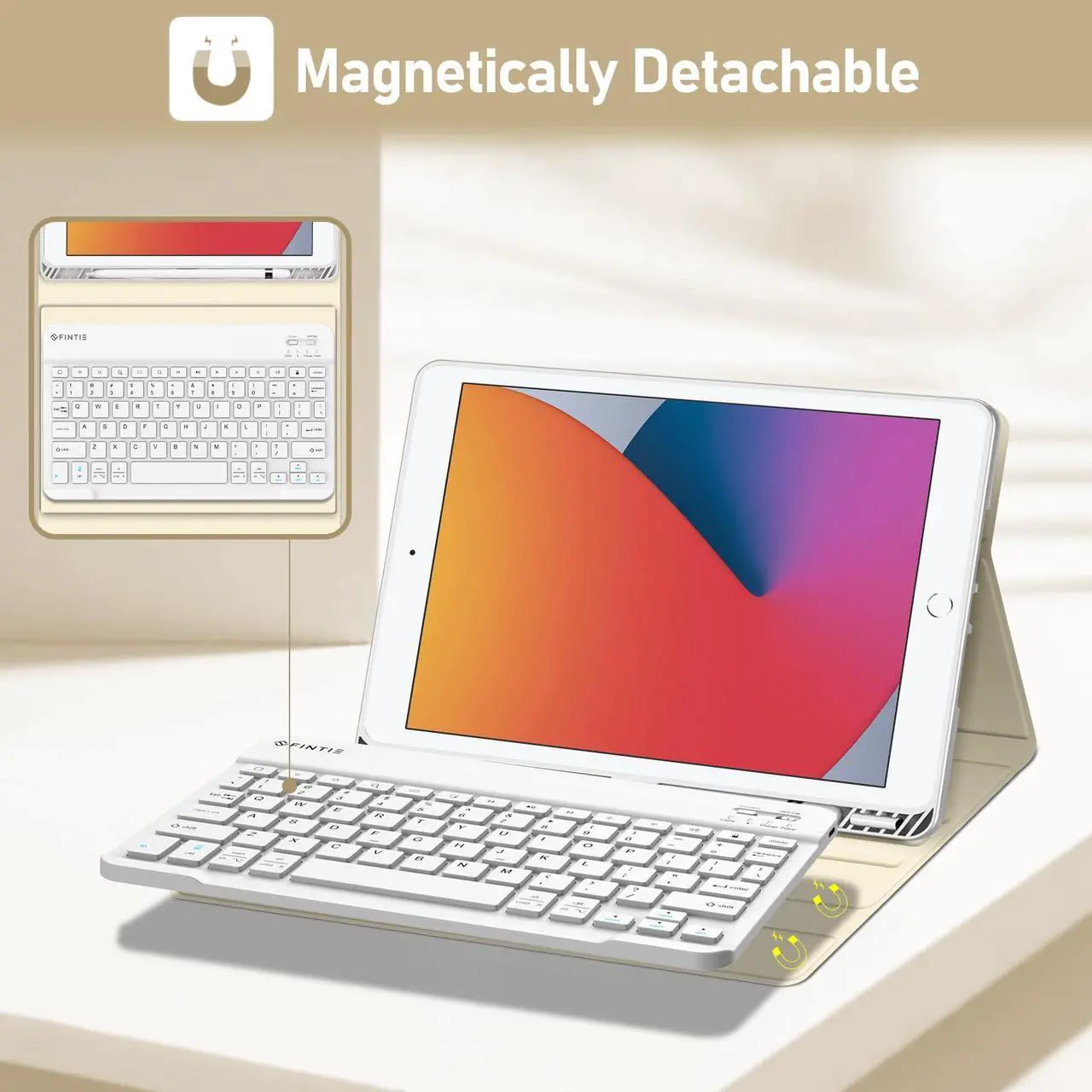 FINTIE Keyboard Case for iPad 9th / 8th / 7th Generation 10.2 Inch - Thumbnail 5