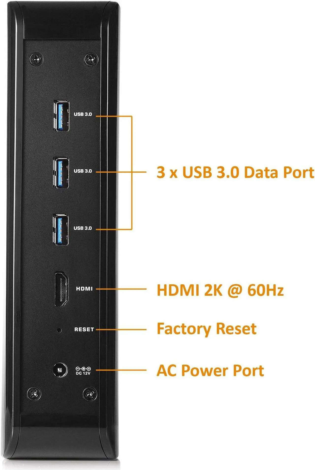 Alt view image 4 of 5 - [Intel Certified] Cable Matters WiGig Tri Band Wireless Docking Station for Windows Computers