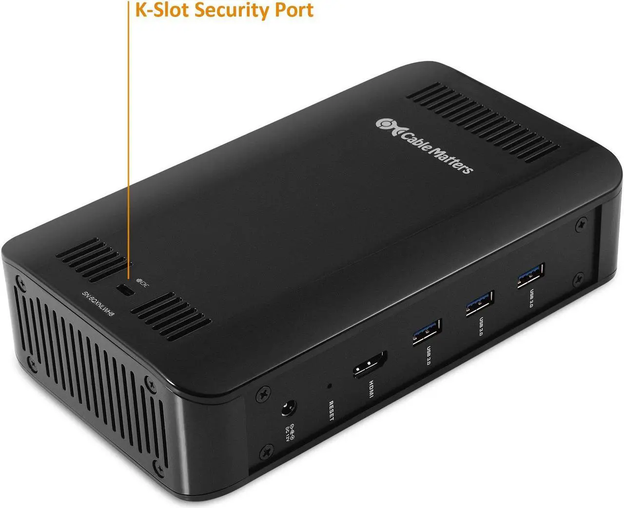 Alt view image 5 of 5 - [Intel Certified] Cable Matters WiGig Tri Band Wireless Docking Station for Windows Computers