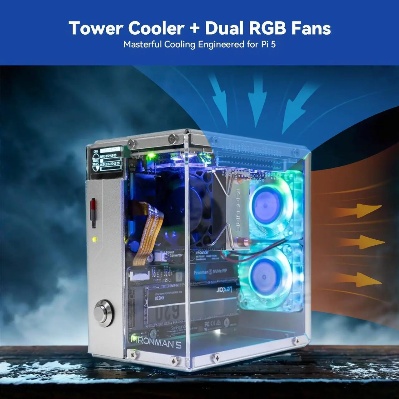 SunFounder Pironman PC Case
