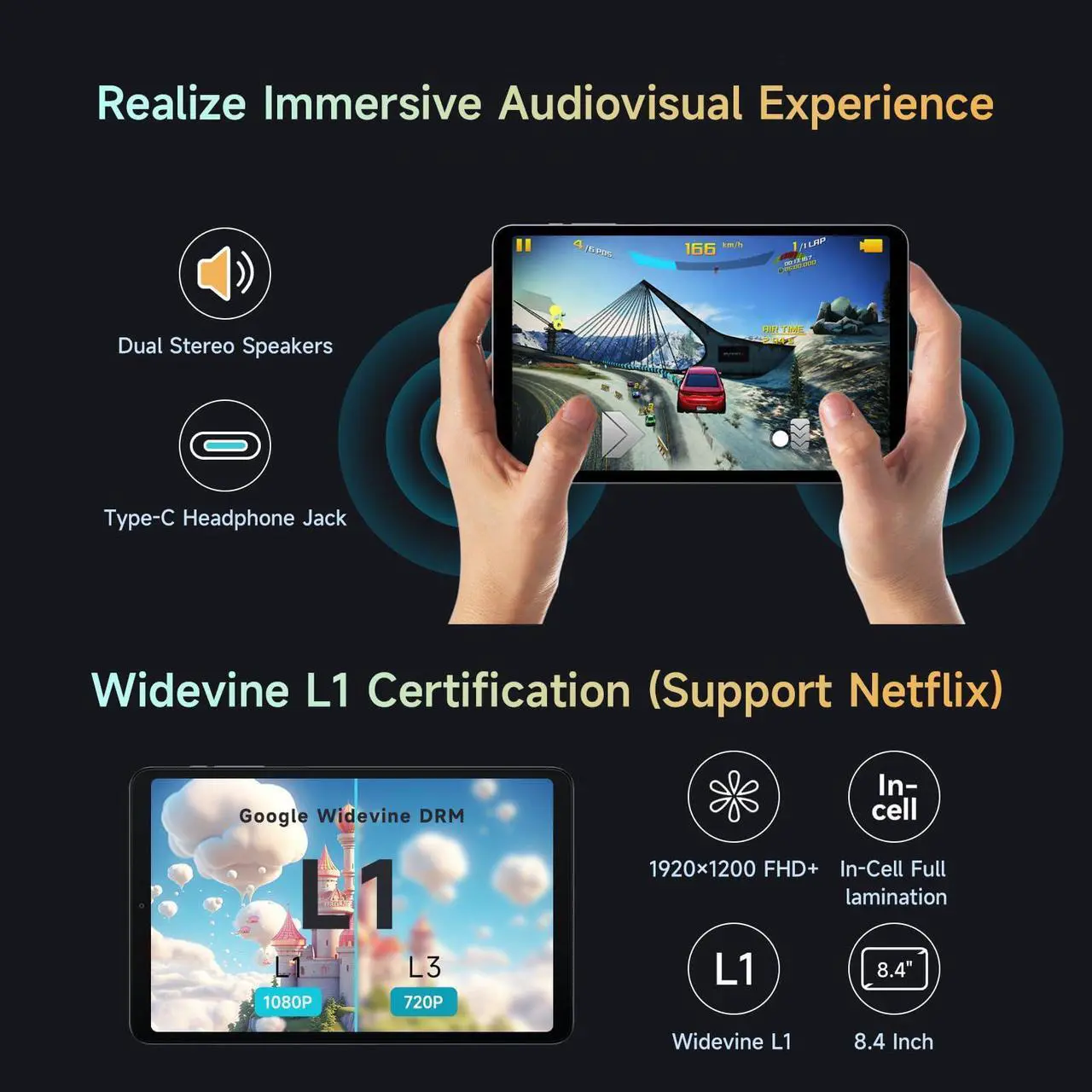 Alt view image 4 of 5 - ALLDOCUBE iPlay 60 Mini Pro 16GB+256G Tablet with Case