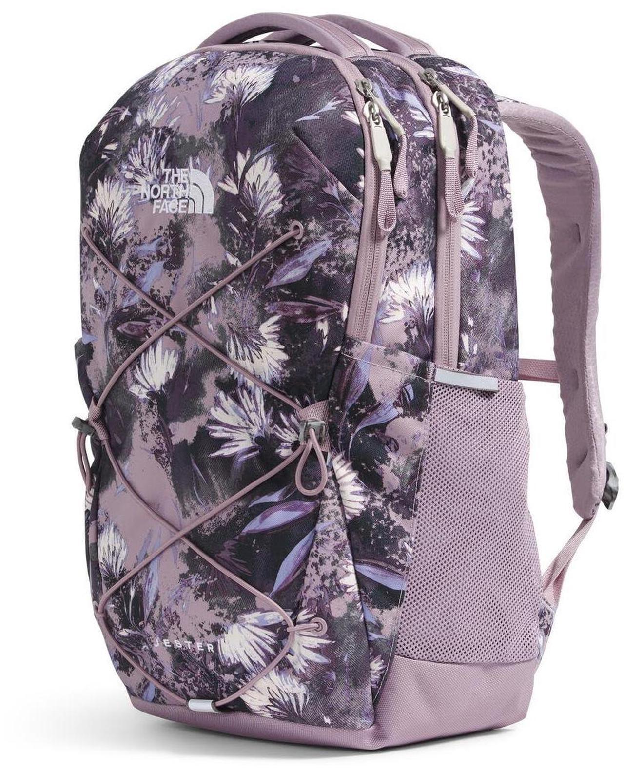 Alt view image 2 of 5 - THE NORTH FACE Women's Jester Everyday Laptop Backpack - PFAS Free, Ashen Purple Prairie Flowers Print/Ashen Purple, One Size