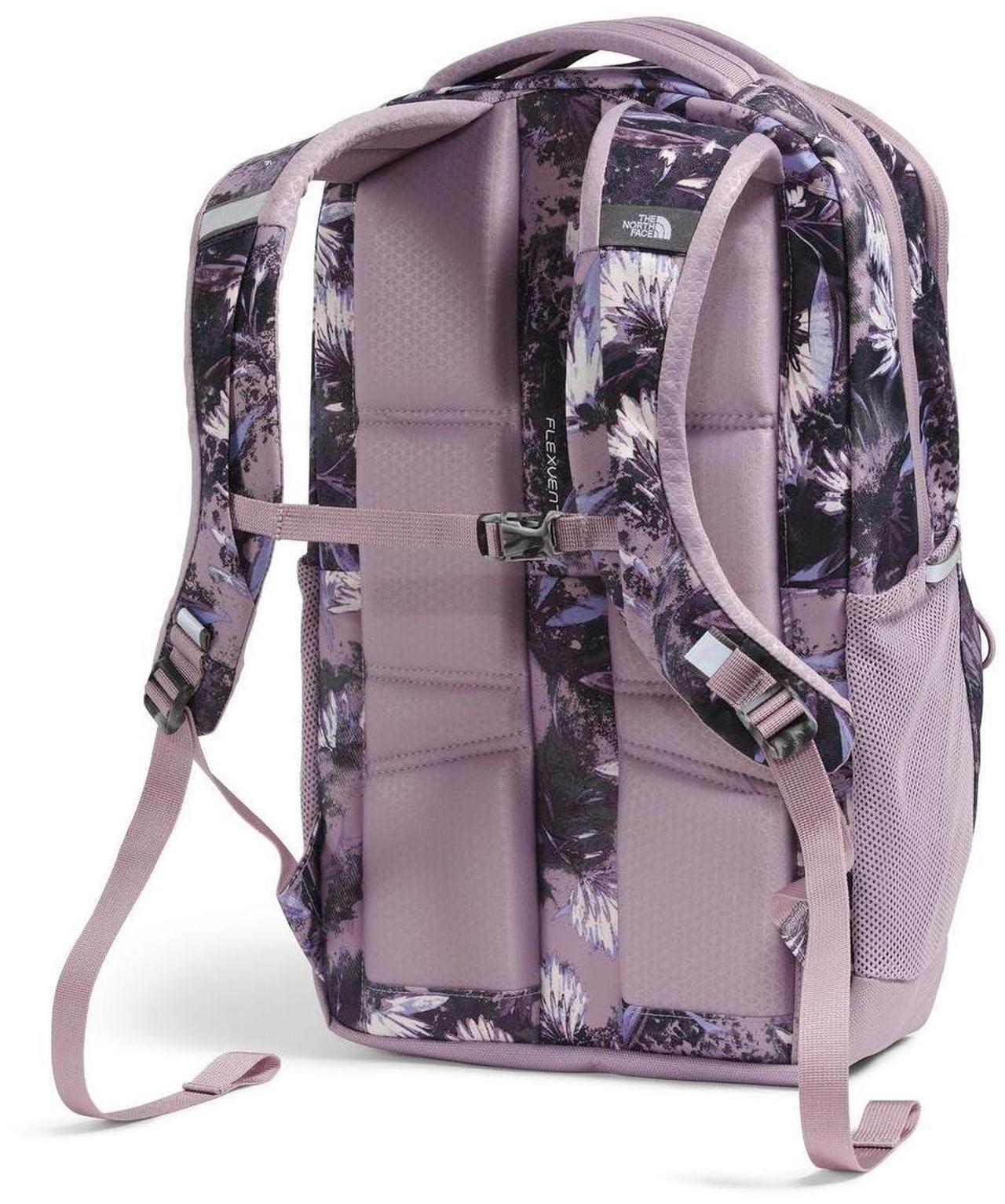 Alt view image 3 of 5 - THE NORTH FACE Women's Jester Everyday Laptop Backpack - PFAS Free, Ashen Purple Prairie Flowers Print/Ashen Purple, One Size