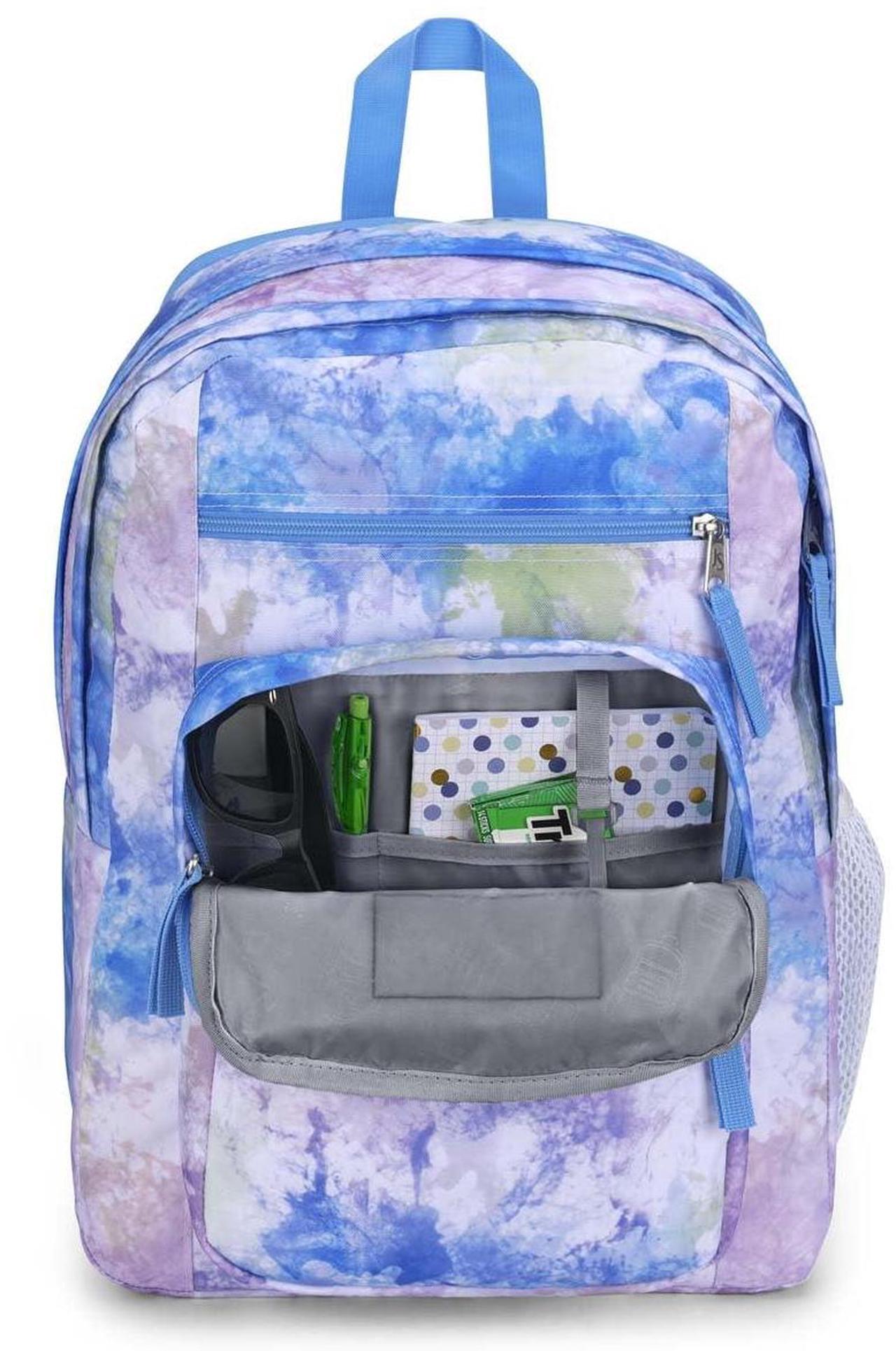 Alt view image 3 of 5 - JanSport Laptop Backpack - Computer Bag with 2 Compartments, Ergonomic Shoulder Straps, 15" Laptop Sleeve, Haul Handle - Book Rucksack - Batik Wash