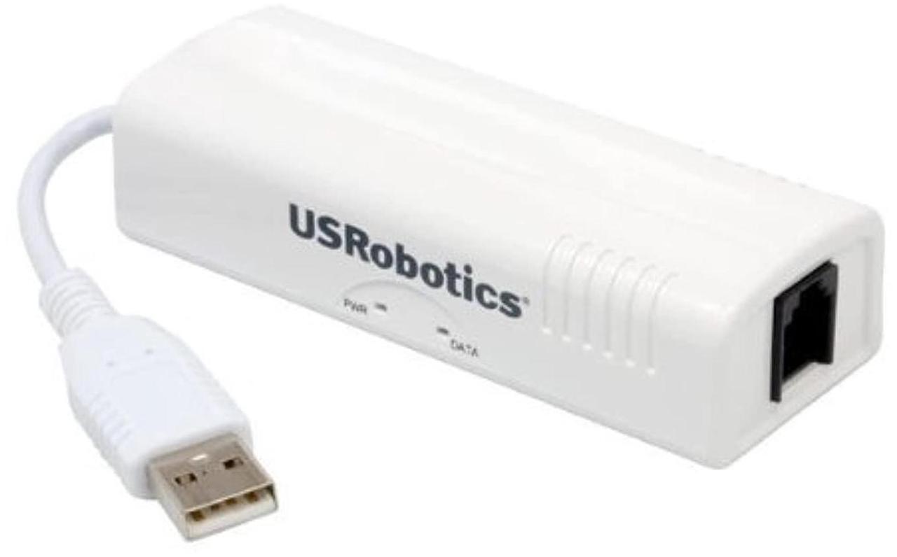 Main image of U.S. Robotics USR5637 56K USB Controller Dial-Up External Fax Modem with Voice