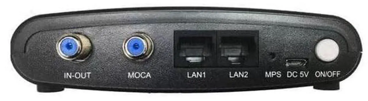 Alt view image 5 of 5 - MoCA 2.5 with 2 Gigabit Ethernet Ports - Ethernet Over Coaxial Adapter (1 GBPS -Single Unit)
