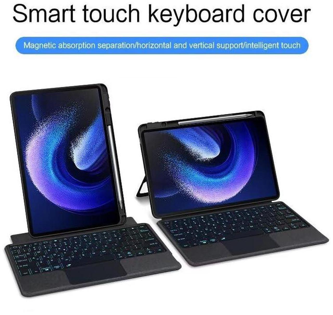 Alt view image 3 of 5 - SGTMAYX Keyboard Case Compatible with Xiaomi Pad 6/6 Pro, Bluetooth Magnetic Detachable Keyboard with Touchpad, Case with Portrait/Landscape Viewing (Xiaomi Pad 6/6 Pro)