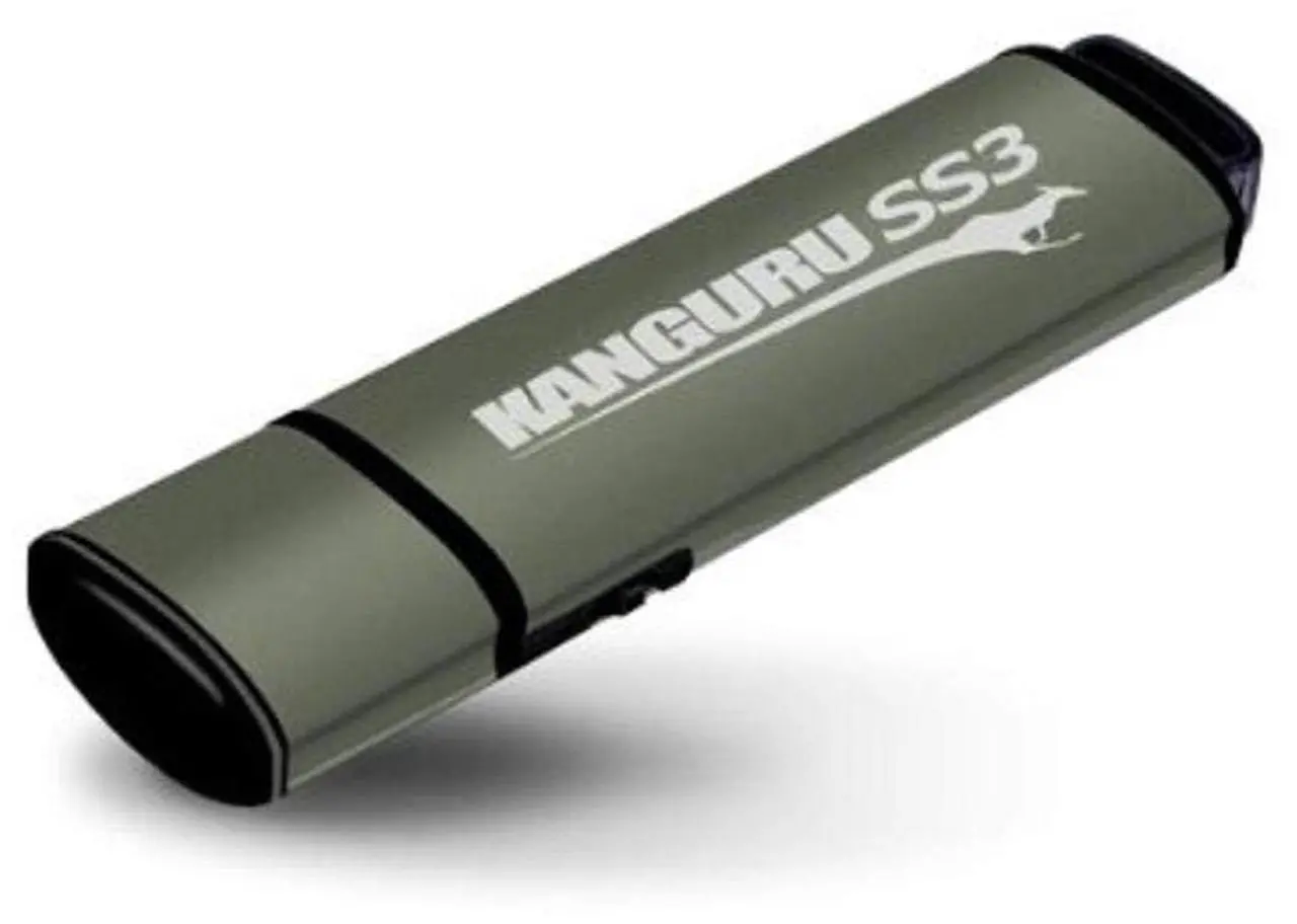 Main image of Kanguru SS3 - 128GB USB Flash Drive - Physical Write Protect Switch - SuperSpeed USB 3.0 - Portable
