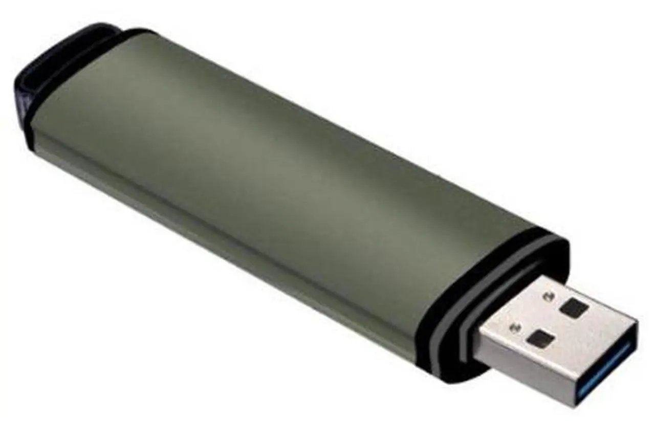 Alt view image 3 of 4 - Kanguru SS3 - 128GB USB Flash Drive - Physical Write Protect Switch - SuperSpeed USB 3.0 - Portable