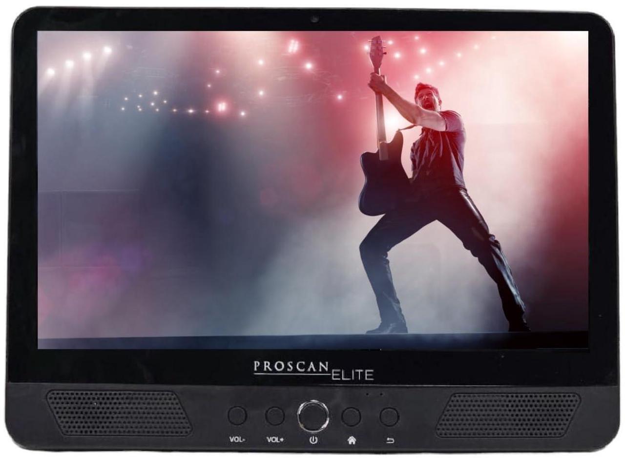 Main image of PROSCAN Elite 10.1" Quad Core Tablet/Portable DVD Combo 2GB/32GB Android 11 PELTDV1029