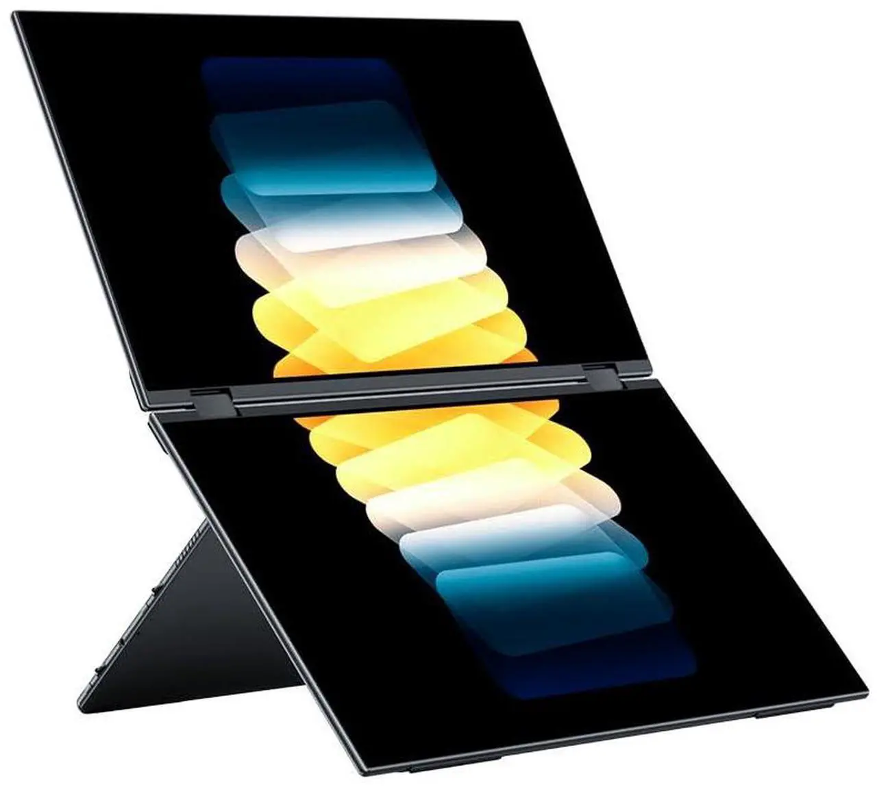 Main image of EHOMEWEI Dual View Portable Monitor 16"*2 FHD 60Hz 100% DCI-P3 400 Nit CNC Metal Shell for Laptop Tablet Phone for Windows MacOS X1