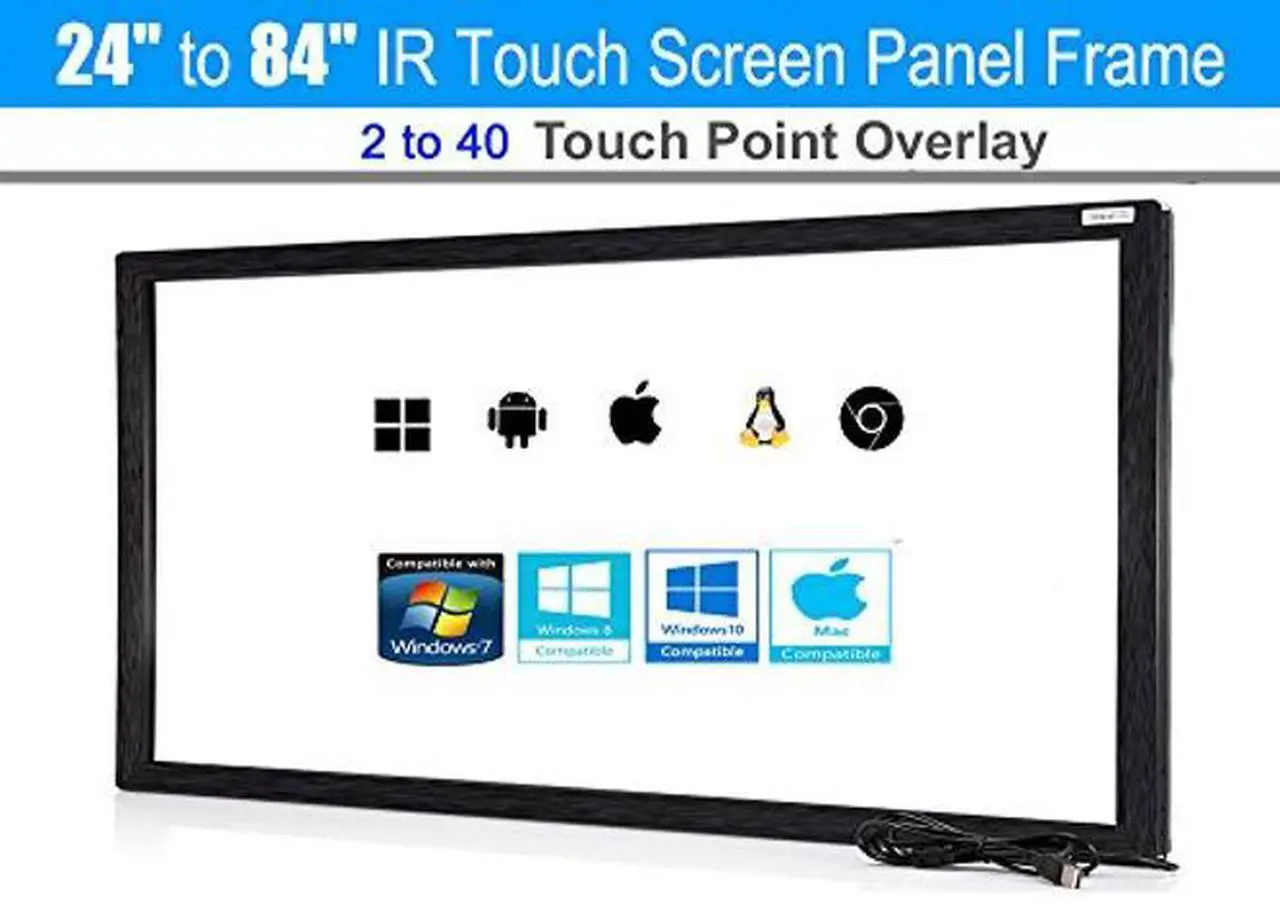 Alt view image 5 of 5 - Chengying 47 inch Multi-Touch Infrared Touch Frame, ir Touch Panel, Infrared Touch Screen Overlay