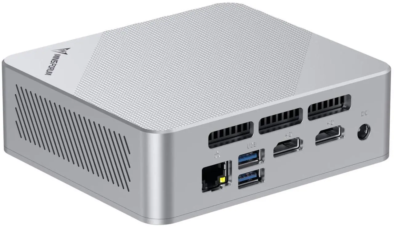 Main image of MINISFORUM Mini PC UN150P,Intel Twin Lake N150,16 GB DDR4 512GB M.2 2280 PCIe/SATA SSD + 2.5" SATA + TF Solt,USB3.2 (PD & DP),2*HDMI,2.5G RJ45, WiFi6