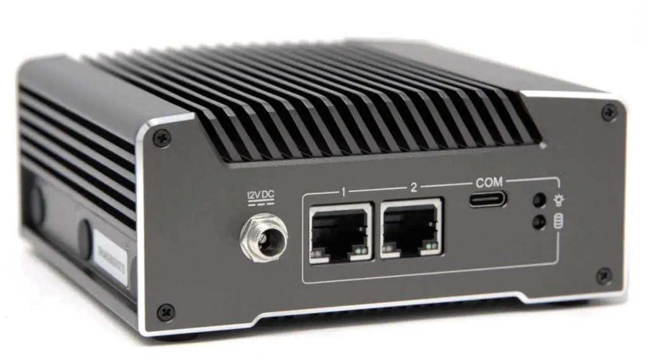 Alt view image 3 of 4 - Protectli Vault V1211-2 Port, Micro Appliance/Mini PC - Intel N5105, 2X 2.5G NICs, 8GB LPDDR RAM on-Board, 32GB eMMC on-Board, 500GB NVMe SSD