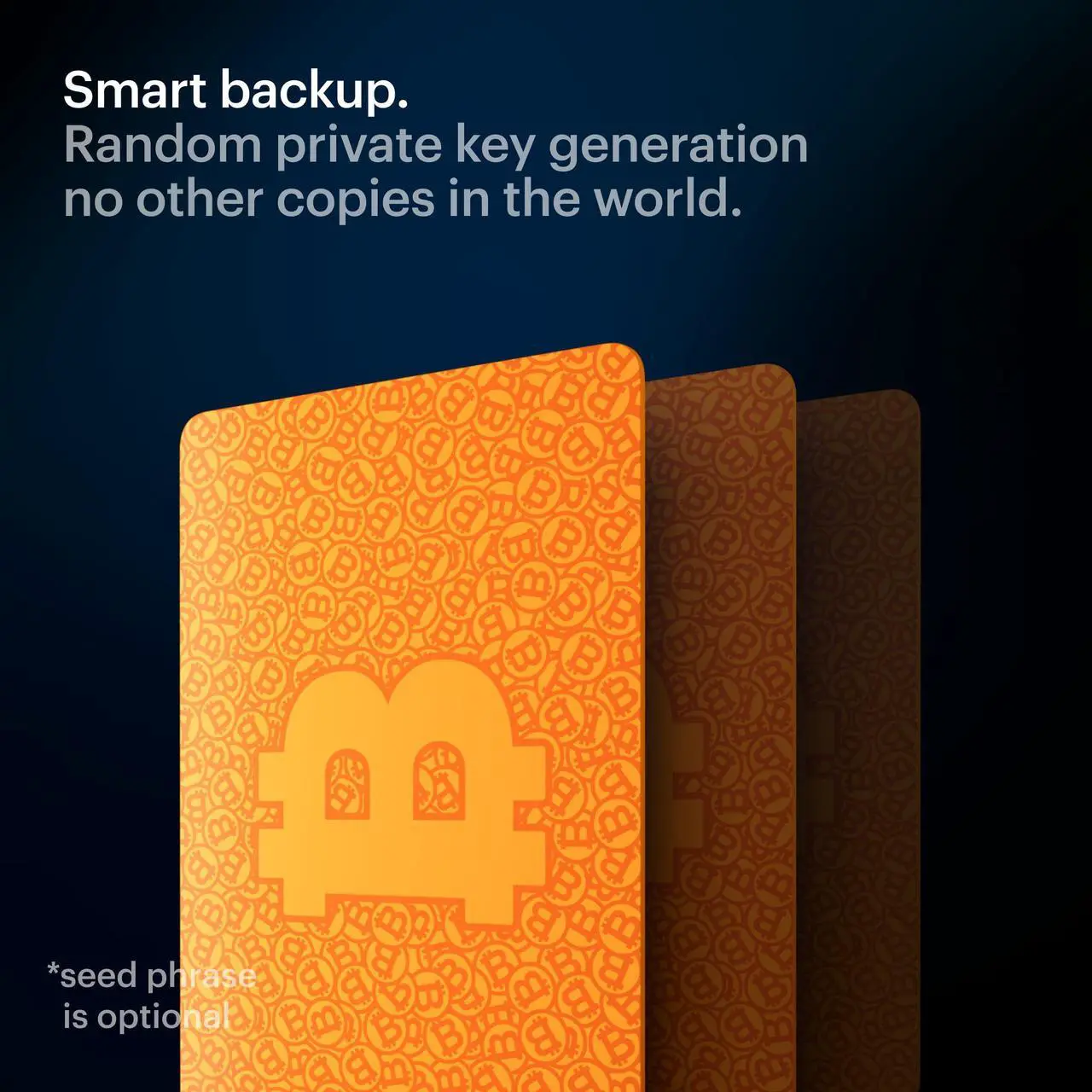 Alt view image 4 of 5 - TANGEM Wallet - Secure Crypto Wallet (Bitcoin collection)