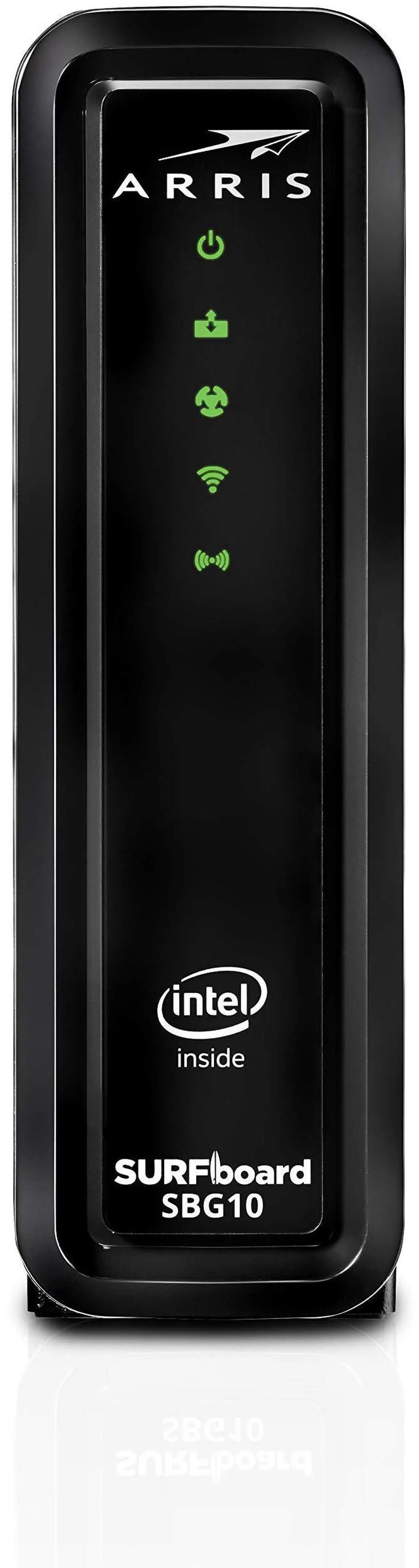 Main image of ARRIS (SBG10) - Cable Modem Router Combo - Fast DOCSIS 3.0 16 x 4 Gigabit & AC1600 WiFi, for Comcast Xfinity, Cox, Spectrum, 400 Mbps Max Internet Speeds