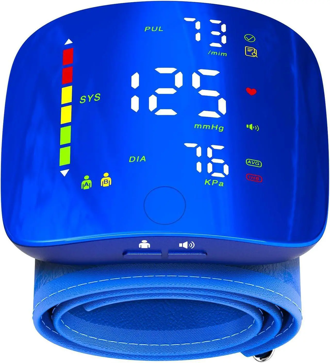 Main image of Mericonn Blood Pressure Monitor with Advanced 2024 Chip Technology, Precision Readings & Long Battery Life, 2 User Profiles, Easy-to-Read LED Screen