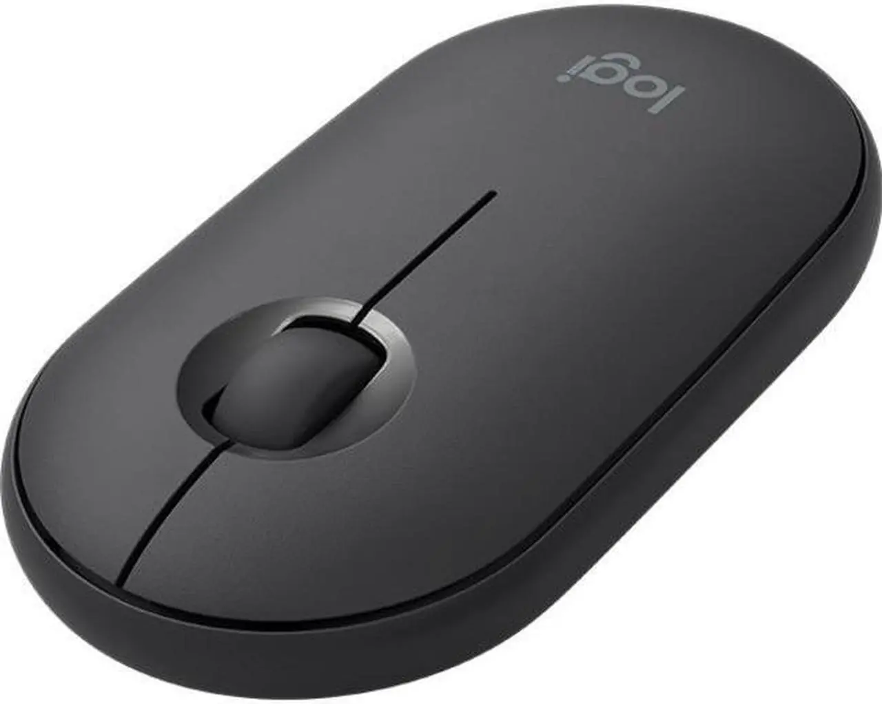 Alt view image 13 of 20 - Logitech Pebble M350 Wireless Mouse with Bluetooth or USB - Graphite