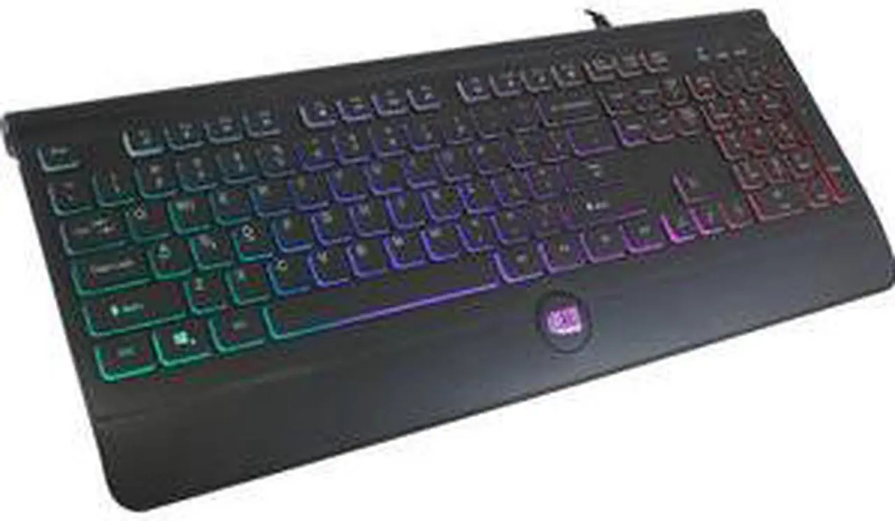 Alt view image 17 of 19 - ADESSO Illuminated Gaming Keyboard & Illuminated Mouse Combo AKB-137CB Black USB 104-Key US layout Keyboard
